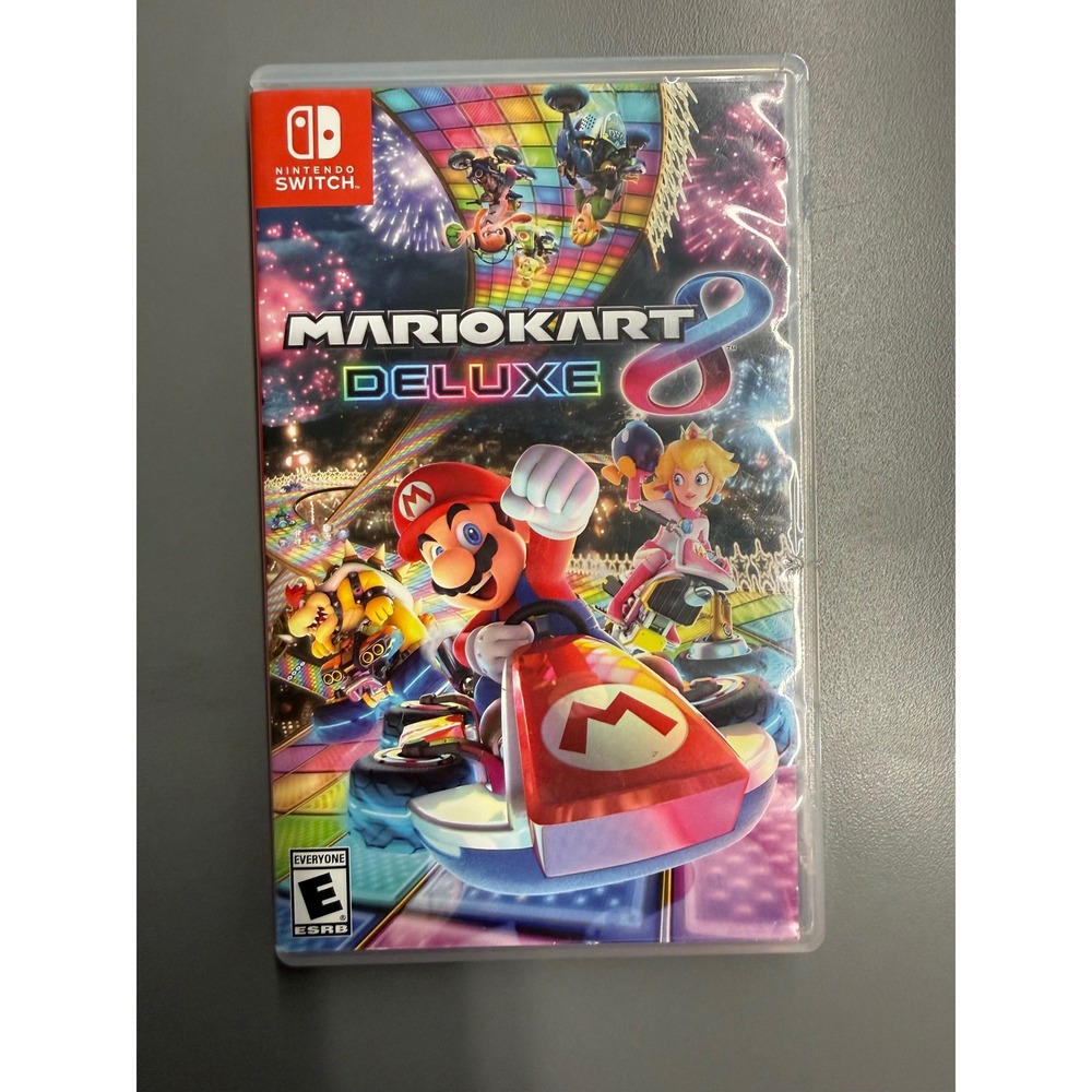 Nintendo Mario Kart 8 Deluxe Video Game N/A Multicolor Excellent Switch Cart